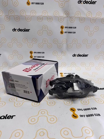 Колодки тормозные дисковые комплект 209001 SOLGY