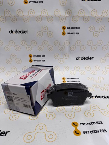 Колодки тормозные дисковые комплект Renault Kangoo II