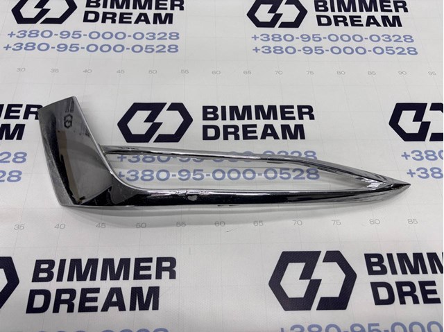 Ободок/окантовка фары противотуманной, левый 51117385283 BMW