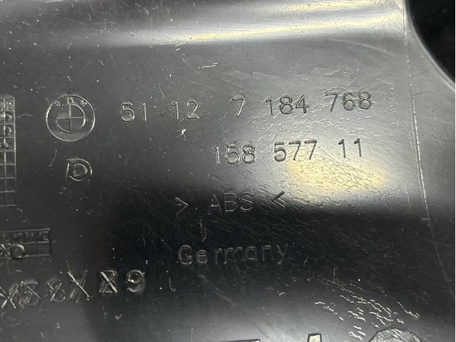 51127184768 BMW Кронштейн бампера заднего правый купить в Тернополь