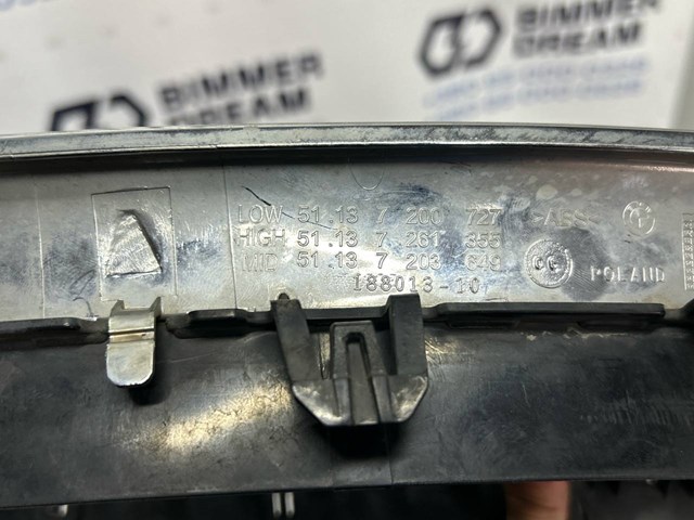 BMW 51137203649 Решетка радиатора левая в наличии Сумы