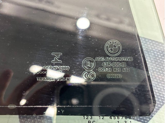 BMW 51377375190 Стекло двери задней правой в наличии Хмельницкий
