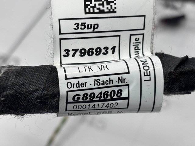 61128714781 BMW Жгут проводов передней двери купить в Ужгород