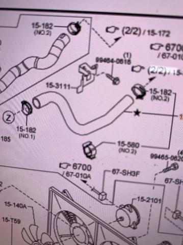 PXPV1518X MAZDA Патрубок радиатора купить в Николаев