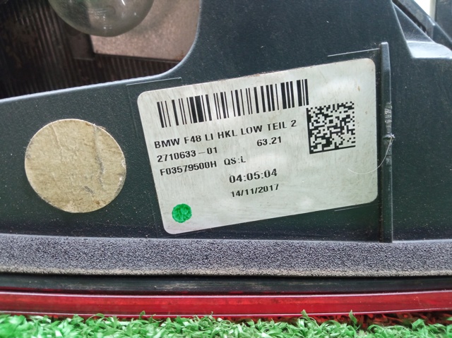 BMW 63212710633 Фонарь задний левый внутренний в наличии Полтава