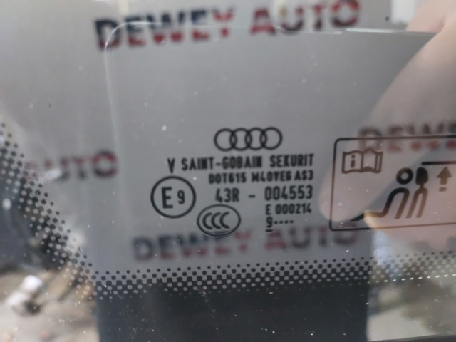 VAG 80A845297JNVB Стекло кузова (багажного отсека) левое в наличии Днепр