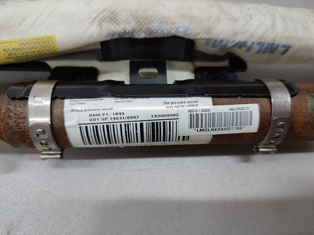 850102S500 Подушка безопасности (AIRBAG) шторка боковая левая купить Одесса