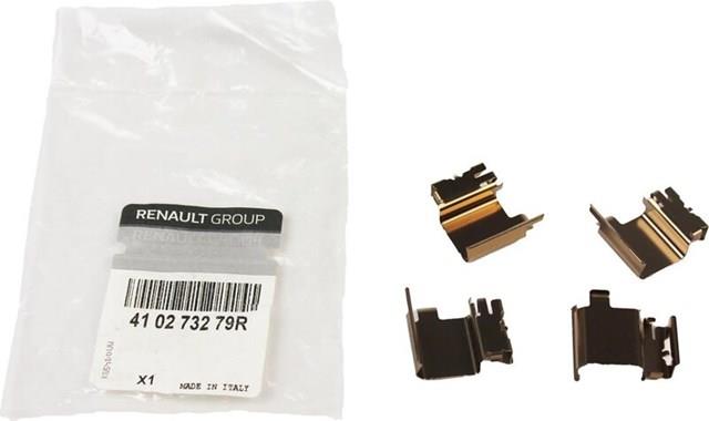 Комплект пружинок крепления передних дисковых колодок 410273279R RENAULT