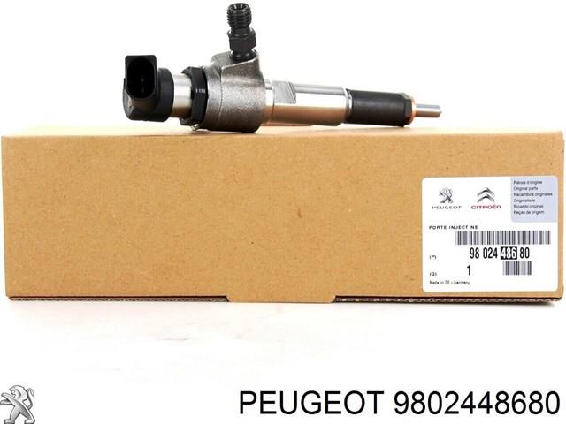 Форсунка впрыска топлива 9802448680 PEUGEOT