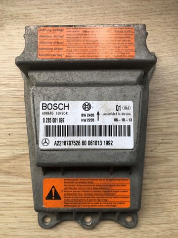 MERCEDES 2218707526 Модуль-процессор управления подушкой безопасности (ЭБУ AIRBAG) в наличии Запорожье