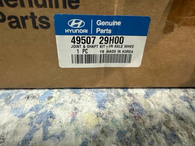 HYUNDAI 4950729H00 Левая полуось в наличии Чернигов