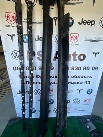 Накладка наружняя (молдинг) порога, правый 103421900B Tesla Model