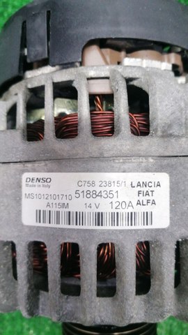 Генератор автомобиля 51884351 CHRYSLER