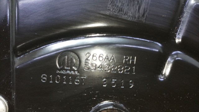 68246625AA CHRYSLER Цапфа задняя левая купить в Житомир