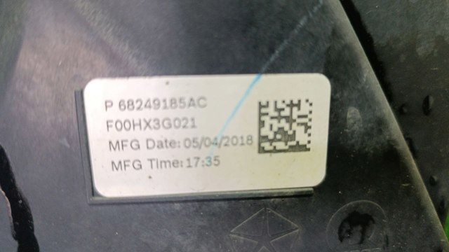 68249185AC CHRYSLER Диффузор вентилятора в сборе с мотором и крыльчаткой купить в Одесса
