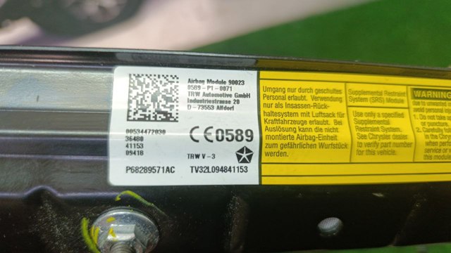 68289571AC CHRYSLER Подушка безопасности защиты коленей купить в Сумы