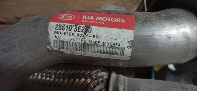 Глушитель, передняя часть 286103E270 HYUNDAI