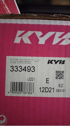 KAYABA 333493 Амортизатор задний левый в наличии Днепр