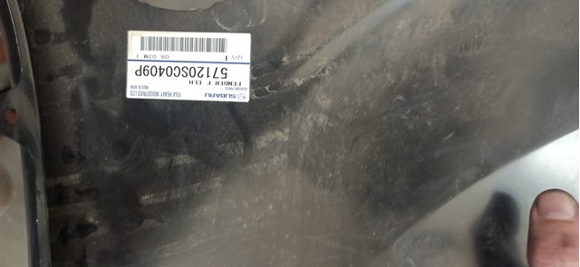 57120SC0409P SUBARU Крыло переднее правое купить в Черкассы