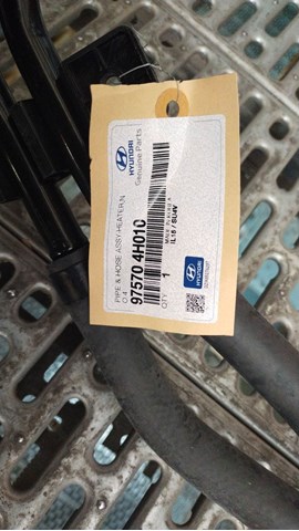 Шланг радиатора отопителя/печки, сдвоенный 975704H010 HYUNDAI