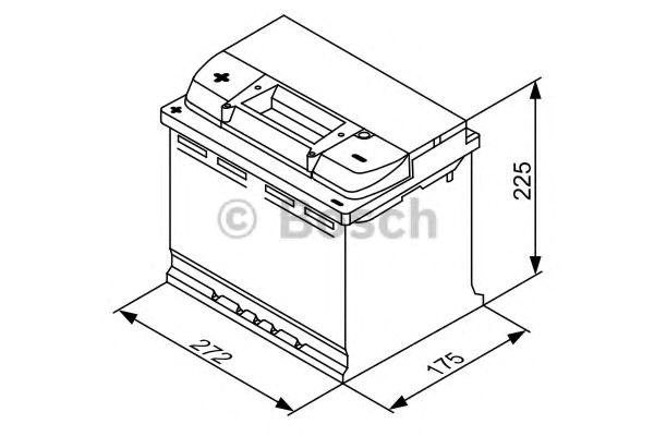 Аккумуляторная батарея 0092L40270 BOSCH