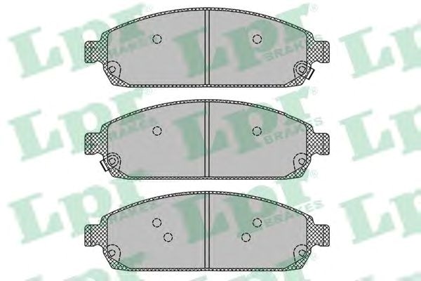 Тормозные колодки 05P1403 LPR