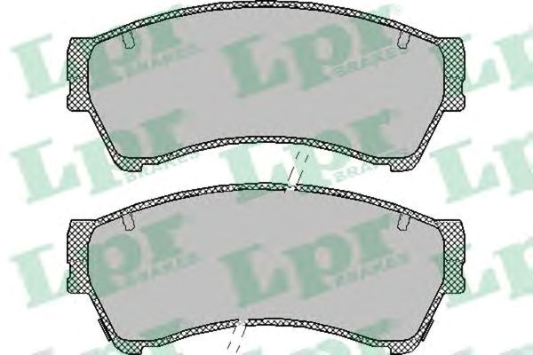 Колодки передние 05P1413 LPR