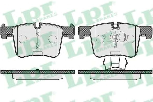 Колодки 05P1732 LPR