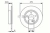 Задний дисковый тормоз 0986479A03 BOSCH