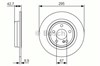 Задний тормозной диск 0986479A04 BOSCH