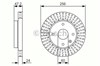 Тормоз дисковый передний 0986479A54 BOSCH