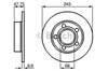 Тормозной диск 0986479B56 BOSCH