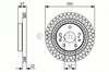 Передний тормозной диск 0986479C40 BOSCH