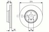 Диск тормозной передний 0986479R35 BOSCH