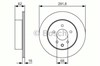 Задний тормозной диск 0986479S31 BOSCH