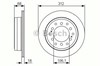 Дисковый тормоз 0986479S36 BOSCH