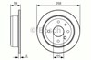 Задний тормозной диск 0986479T52 BOSCH