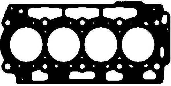 Прокладка головки циліндрів ford/psa 1.4hdi 4! 1.40mm dv4td (вир-во elring) 100.430