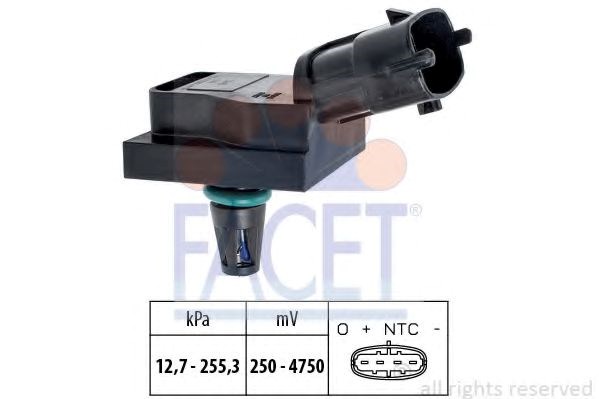Датчик абсолютного давления в коллекторе 103246 FACET