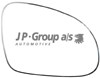 Стекло зеркала заднего вида, правого 1189304580 JP GROUP