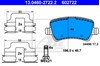 Колодки тормозные дисковые комплект 13046027222 ATE
