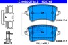 Колодки тормозные дисковые комплект 13046027482 ATE