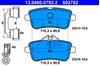 Колодки тормозные дисковые комплект 13046027822 ATE