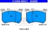 Передние тормозные колодки 13046048692 ATE