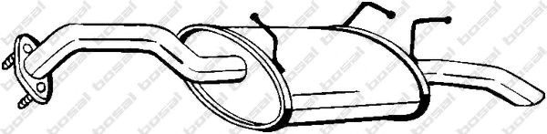 Глушитель  145099 BOSAL