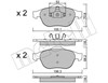 Колодки тормозные передние дисковые 2203360 METELLI