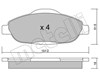 Передние тормозные колодки 2208040 METELLI