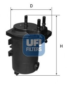 Фильтр-отстойник топлива грубой очистки 2413200 UFI