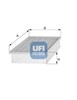 Автомобильный фильтр воздуха 3008000 UFI