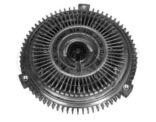 Муфта вентилятора системи охолодження bmw (вир-во meyle) 314 115 2105